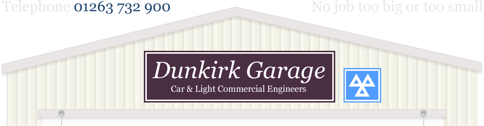 Dunkirk Garage, Aylsham, Norwich for Repairs, Services, MOT, Breakdown and Mechanical Services